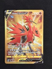 Galarian Zapdos V 182/172 Brilliant Stars Secret Rare Full Art Holo Eng 200HP on eBay