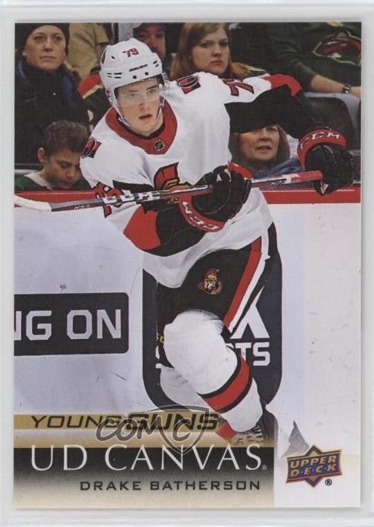 2018-19 Upper Deck UD Canvas Young Guns Drake Batherson #C230 0r2s