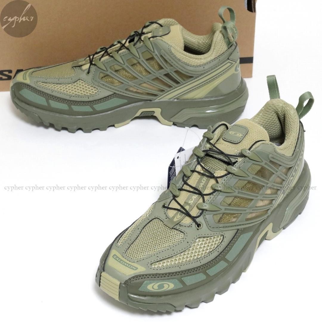 Salomon ACS Pro Sneakers Uomo 10 US 9.5 UK Verde Trail Come Nuove con Scatola