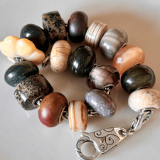TROLLBEADS Bracelet w High Quality Artisan Ge...