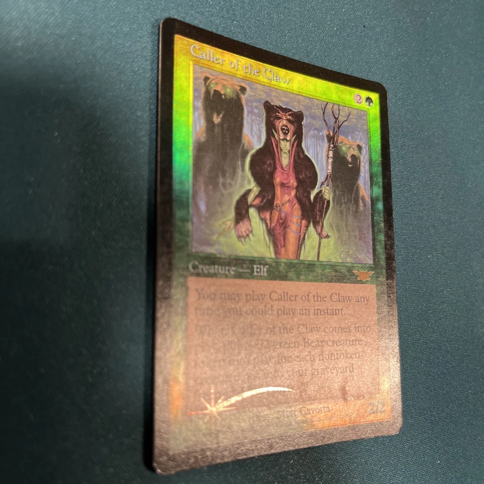 MTG Caller of the Claw Legions FOIL heavy play - Image 3 of 4