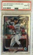 2024 Bowman Chrome - Masyn Winn #61  (RC) PSA 10