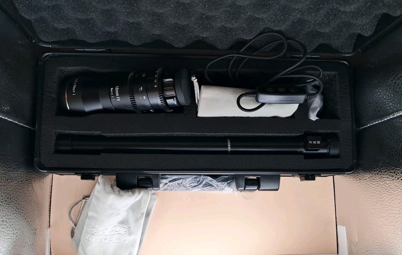 Astrhori 18mm F8 APS-C x-e1,xs10,xh2d 2X  2:1 Magnification Lens Fuji E-mount p5