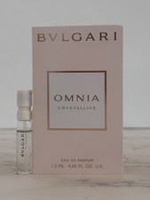 BVLGARI Omnia Crystalline Eau de Parfum 1.5 ml Official Carded Sample