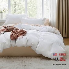 Bedsure White Oversized King 120" x 98" 00 - White No Comforter 