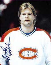 Brian Engblom Signed 8x10 Photo Montreal Canadiens Autographed COA B