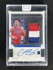 2021-22 Panini One And One Cade Cunningham Blue RC Jersey Patch Auto RPA /49