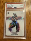 2023 Prizm Bryce Young Rookie Color Blast #CB4 Case Hit PSA Gem Mint 10