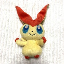 Pokemon Victini Plush Doll, Pocket Monsters Best Wishes Character Stuffed Toy