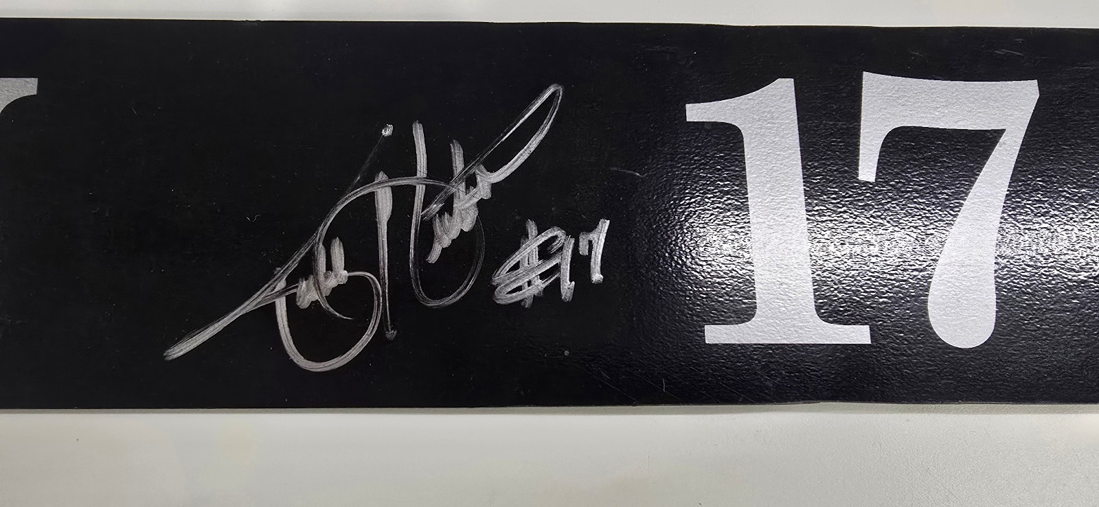 Todd Helton Autograph Coors Field Locker Name Plate PSA