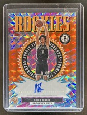 2025-26 Topps Finest Nolan Traore Rookie Auto RC Orange Geometric Refractor #/15