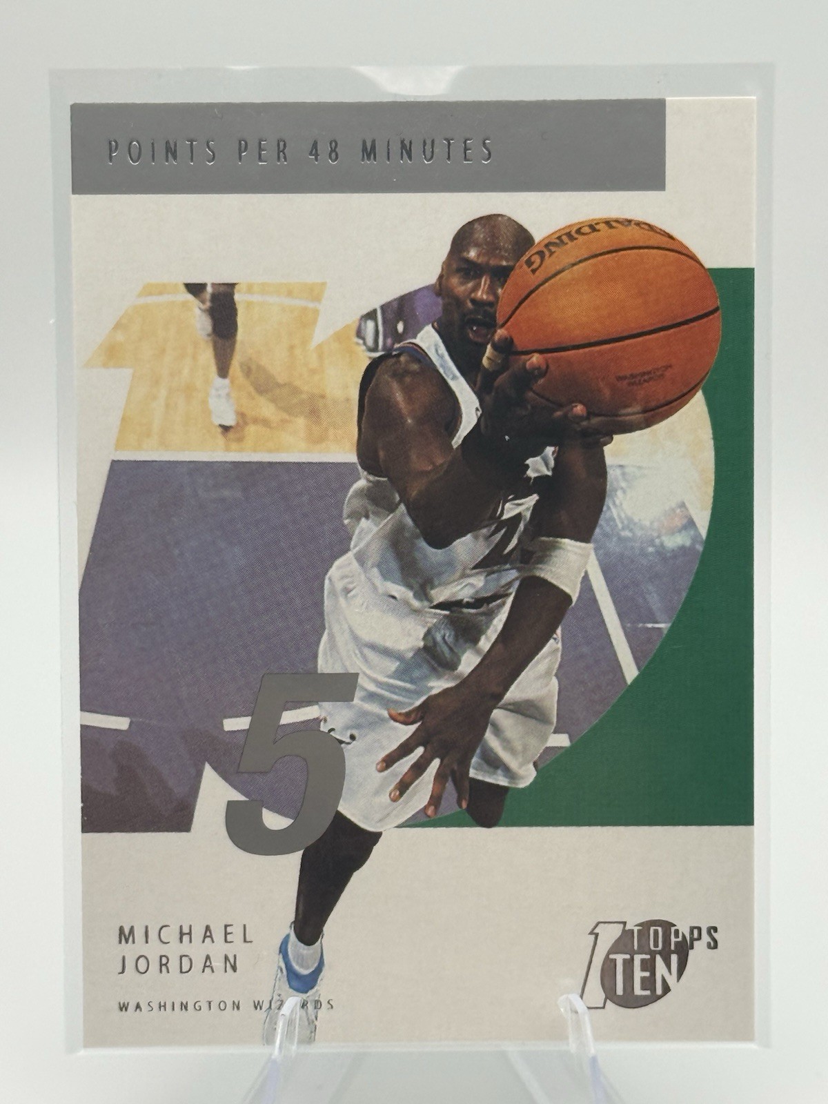 2002-03 Topps Ten Michael Jordan # 15
