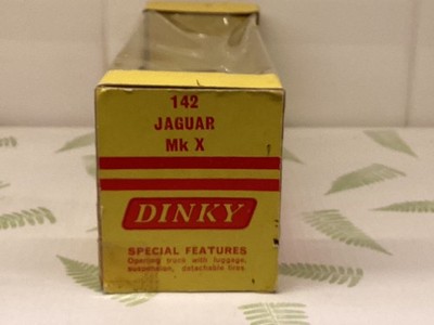 Dinky Toys Jaguar Mark X Réf 142 – Miniature 1:42 Boîte D'origine Angleterre