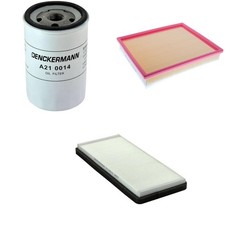 DENCKERMANN Inspektionspaket Filterset passend für Ford Street KA 1.6 1.3i