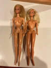 2 Vintage Mattel Malibu Blonde Twist ’N Turn PJ dolls
