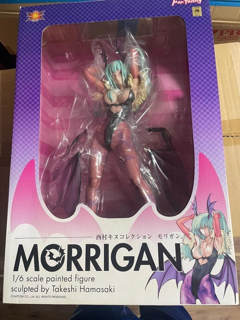 マックスファクトリー 1/6 VAMPIRE SAVIOR 西村キヌ モリガン Figure Vampire Savior Kinu Nishimura Collection Morrigan 1/6 Girl