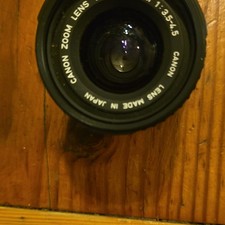 Canon FD 35-70mm f/3.5-4.5 Manual Zoom Lens Zoom Lens Made in Japan