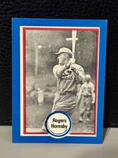 1976 Shakey's Baseball's Hall of Fame - Rogers Hornsby #27