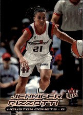 2000 Ultra WNBA #24 Jennifer Rizzotti Rookie UCONN Huskies Connecticut Sun
