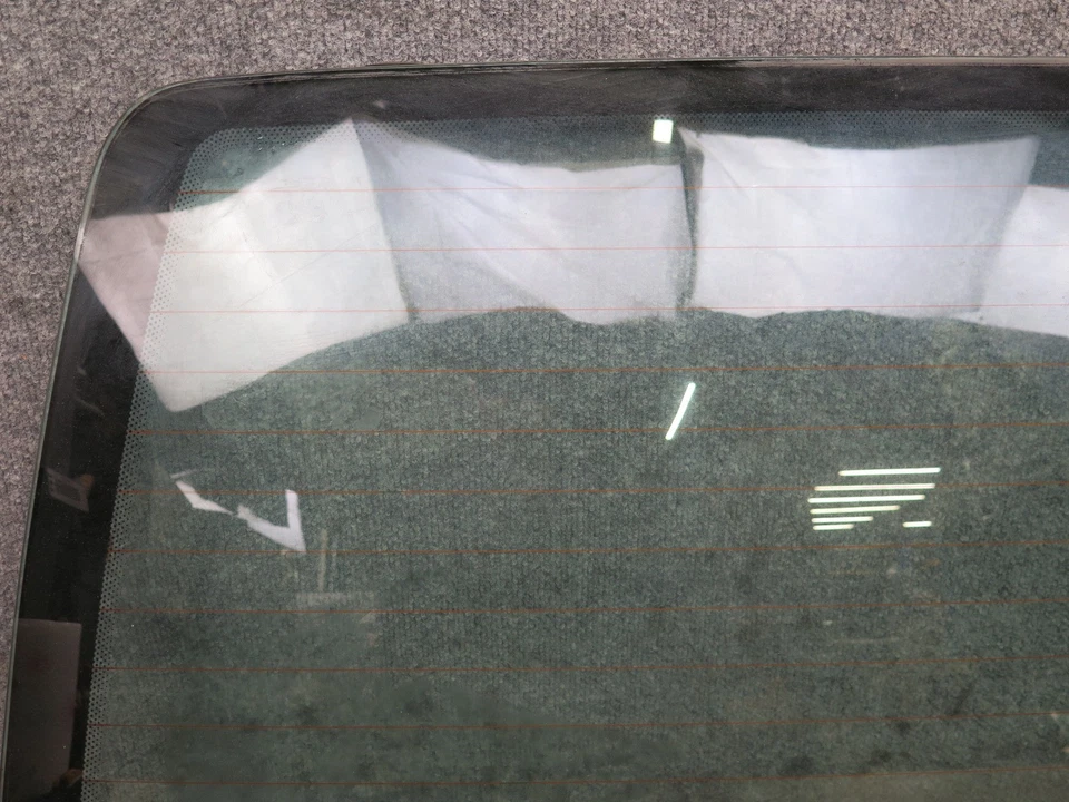 97-00 VW EUROVAN T4 PORTÓN TRASERO PUERTA LEVADIZA PARABRISAS TÉRMICO VENTANA DE VIDRIO OEM Foto 3 de 4