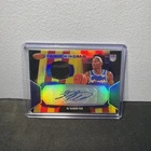 2020-21 Panini Certified De’Aaron Fox Fabric Of The Game Patch Auto