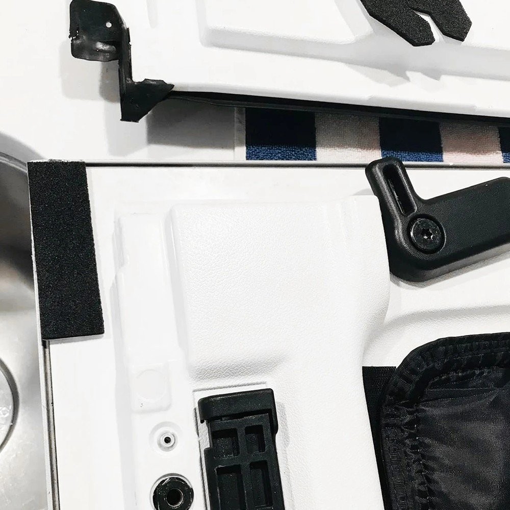 17PCS Hardtop For 2007-2018 Jeep Wrangler JK Roof Headliner Seal Kit Accessories thumbnail 4