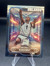 2024-25 Topps Chrome - Anfernee Hardaway Blue Basketball Refractor #138 Magic