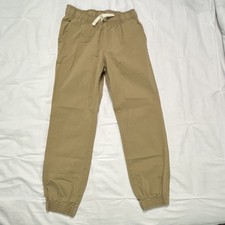 The Children's Place Boys Beige Jogger Pants Adjustable Waist Sz 10