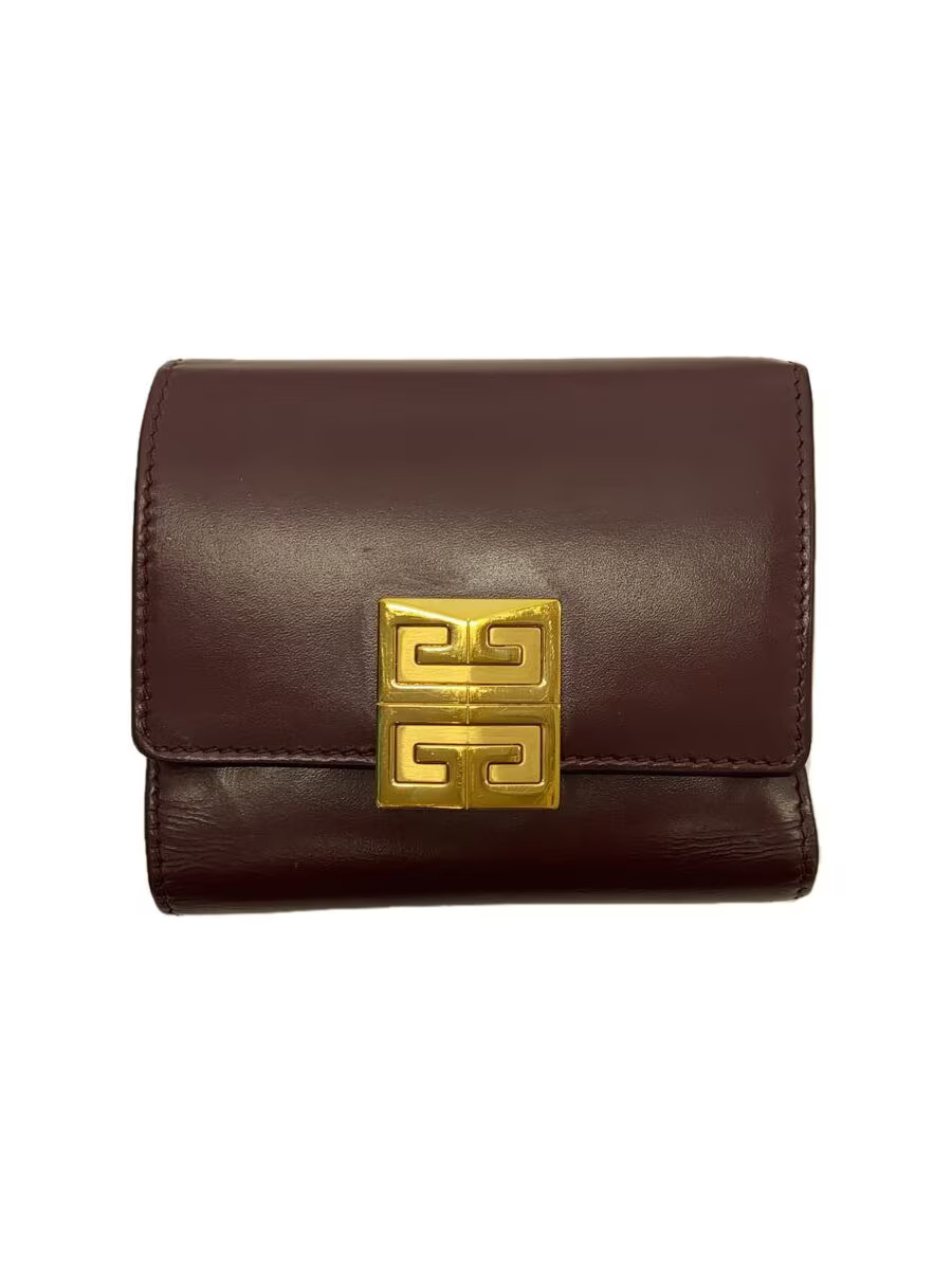 GIVENCHY Tri-fold Wallet Leather BRD Women's