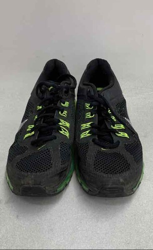 Nike Air Max 2013 Black Green Volt Youth Running Shoes Size 6Y