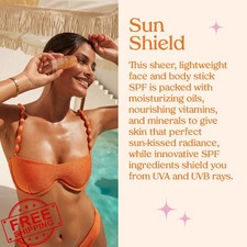 Kopari Sun Shield On-The-Glow SPF 40 Sunscreen Stick 1oz