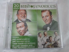 IRISH FAVORITES SEALED MUSIC CD 20 SONGS BURL IVES BING CROSBY TOMMY MAKEM FS