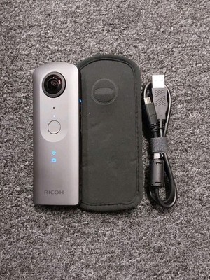 Great Condition! Ricoh THETA V 360 4K Spherical VR Camera Tested & Works AC