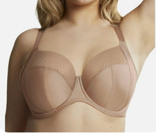 Sculptresse by Panache Bliss Full Cup Underwire Bra, US/UK 34 G (10685) EUC Tan