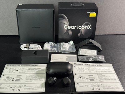 Samsung Gear IconX Wireless Bluetooth Fitness Earbuds Headset SM-R140 2018 Black