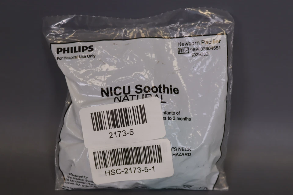 Philips Notched Newborn NICU Soothie Pacifier  Green - Natural Scent - Image 3 of 4