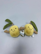 Jellycat Amuseable Pair of Olives 14cm Mini Plush Toy New With Tags+Dust Bag 