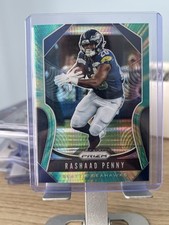 2019 Panini Prizm - Rashaad Penny #260 Hyper Prizm /175