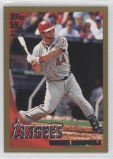 2010 Topps Gold 1311/2010 Mike Napoli #619 0x5