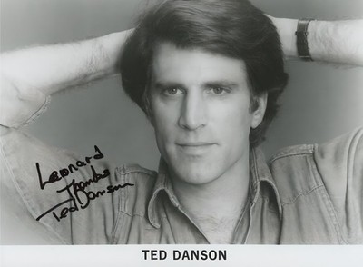 Ted Danson signiertes Foto - TV & Film Schauspieler CHEERS - 7''x5'' Nachdruck