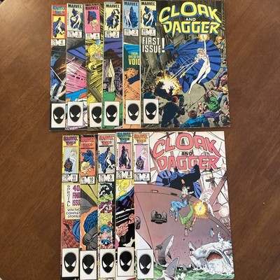 CLOAK AND DAGGER #1 - 11 Complete Run Lot (11) Marvel 1985