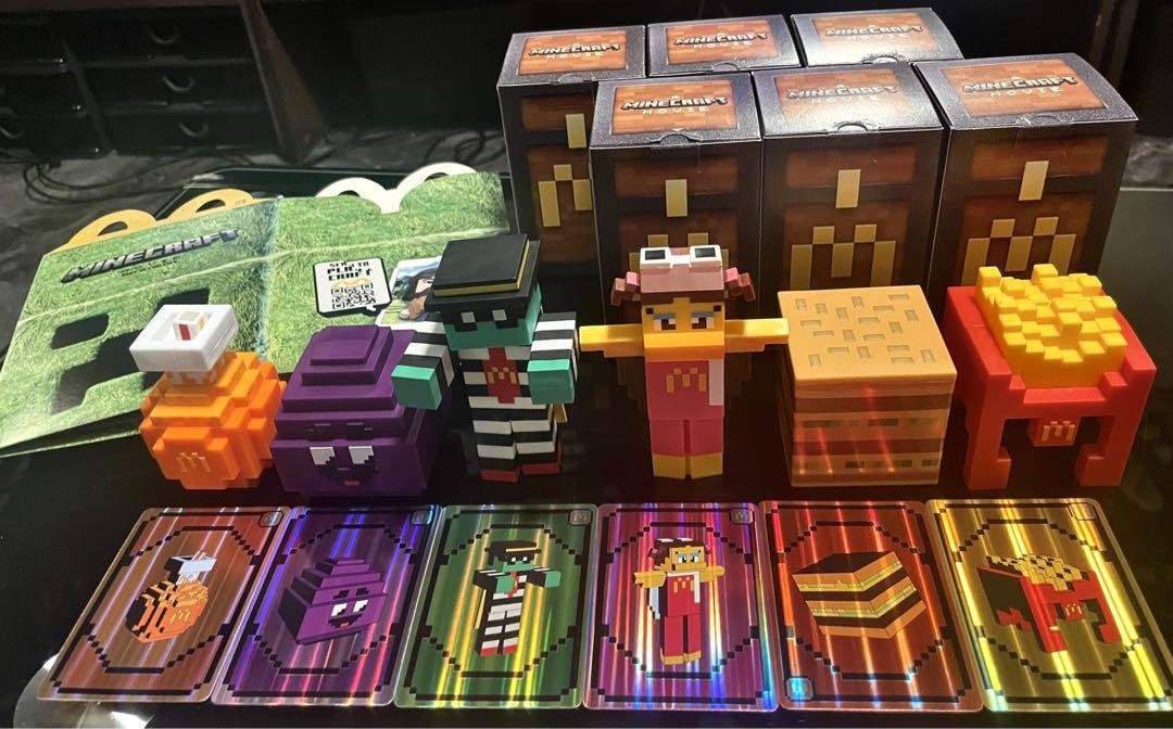 Minecraft × McDonald 10箱 10 Box Set Minecraft Mcdonald | eBay