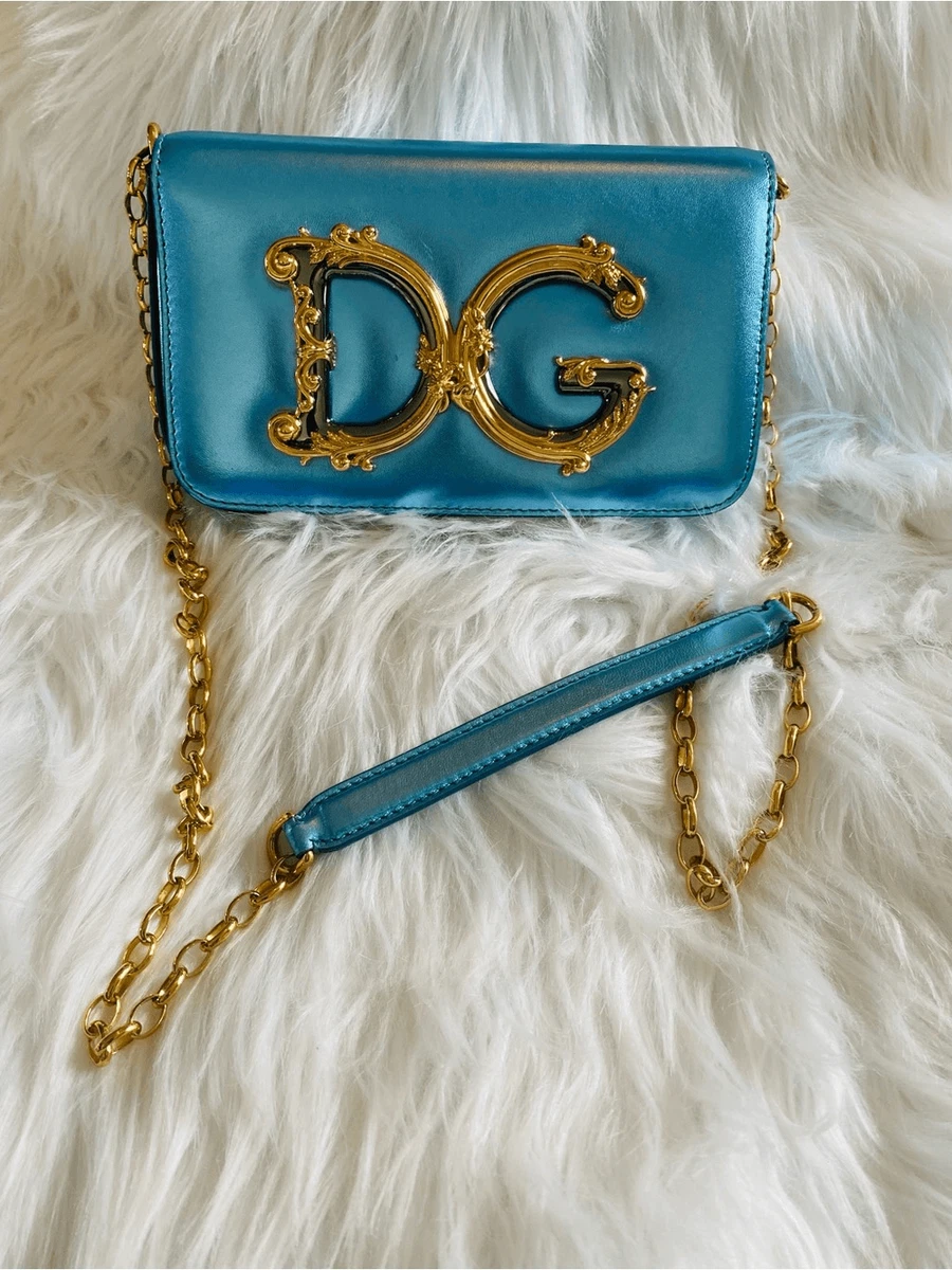 Dolce&Gabbana Leather Exterior Blue Bags & Handbags for Women for