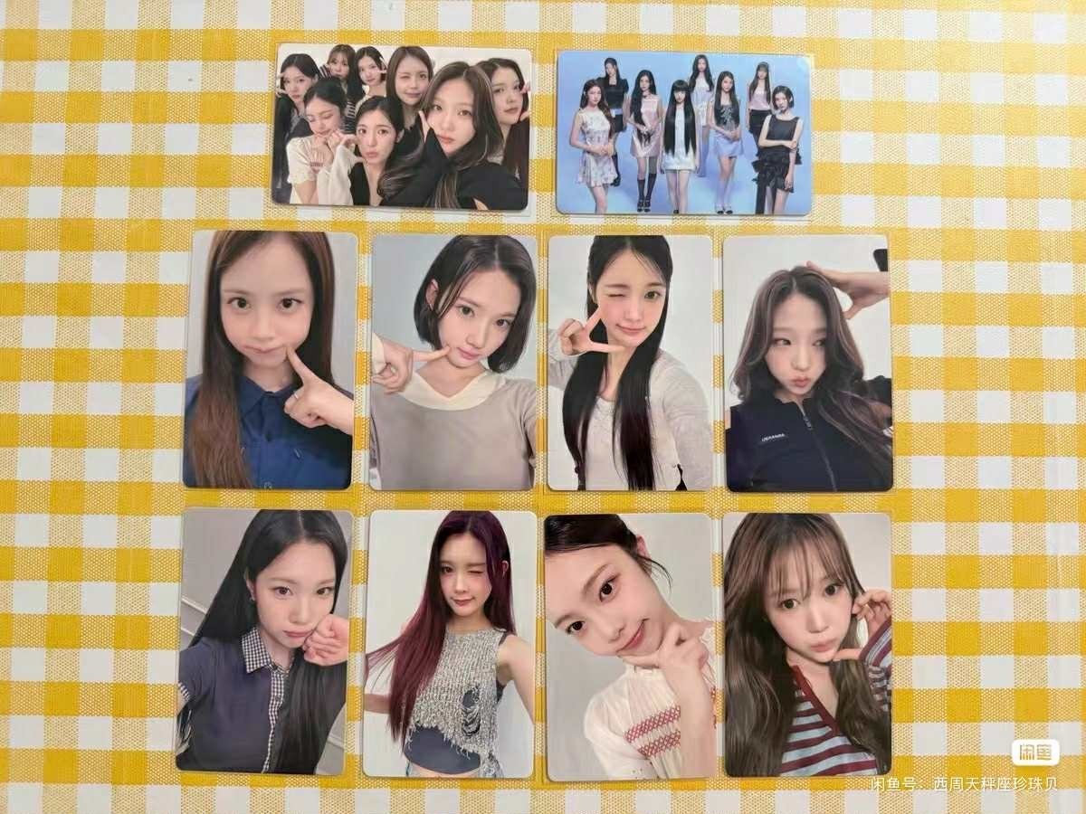 Hearts2Hearts H2H x FOCUS QQ MUSIC pob ld alb PHOTOCARD OFFICIAL
