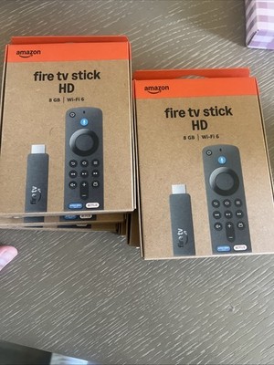 Amazon Fire TV HD Stick 8GB TV Streaming Remote Alexa Voice Control Brand New