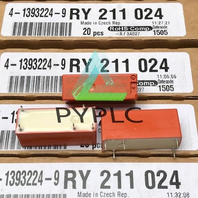 10Pcs Tyco Electronics RY211024 RY210024 Power Relay 8A 24VDC 5 Pins