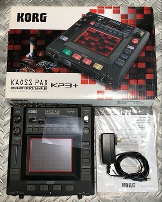 KORG KP3+ KAOSS PAD Dynamic Effect Sampler Tested Working w/ Box Manual Japan