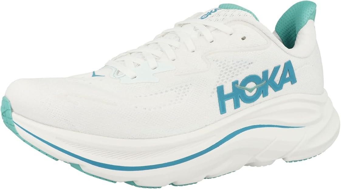 New Men's Hoka One One Clifton 10 Running Shoes Size 7-13 White