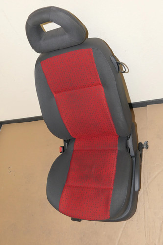 Seat Arosa VW Lupo Sitz vorne links Fahrersitz Höhenverstellung rot schwarz ----