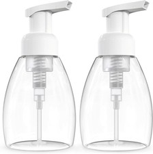 Foaming Soap Dispenser Pump Bottles BPA Free Empty Refillable Plastic Container